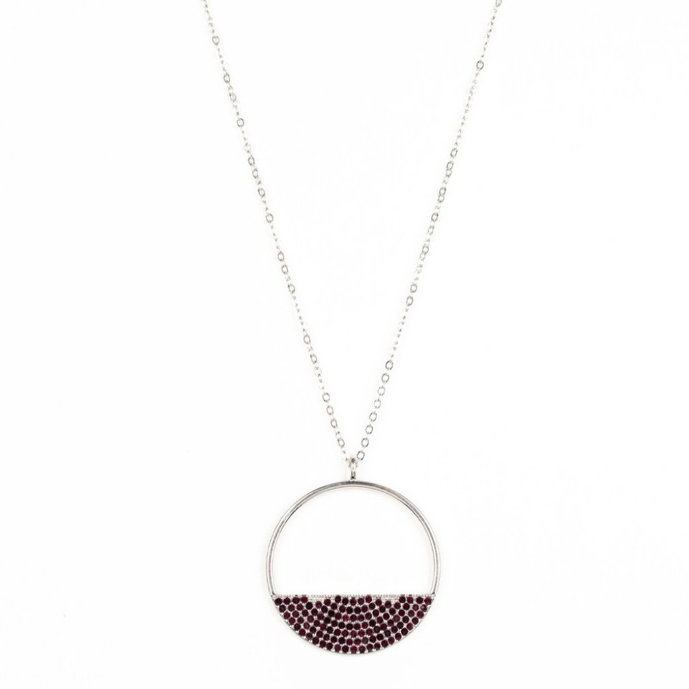 Paparazzi Bet Your Bottom Dollar Purple Necklace and Earring Set